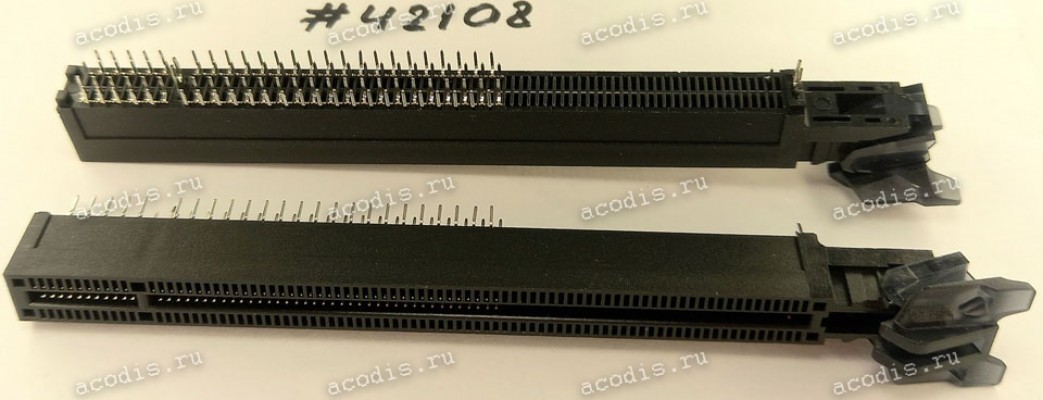 Разъём SLOT PCIE X8 99P G/F L/B BLK/U (Asus p/n: 12003-00051800) FOXCONN 2EGE4911-E8B2-4F Разъём SLOT PCIE X8 99P G/F L/B BLK/U (Asus p/n: 12003-00051800) FOXCONN 2EGE4911-E8B2-4F