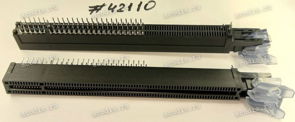 Разъём SLOT PCIE X8 99P G/F BLK/U DIP (Asus p/n: 12003-00051300) FOXCONN 2EGE4911-E8B1-4F