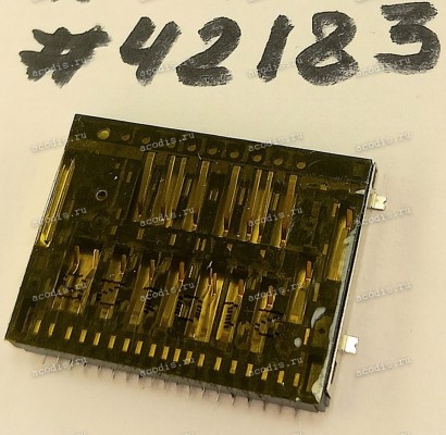 Разъём SD4.0 SOCKET 19P 3H STD R/A SMT (Asus p/n: 12023-00240400) TAISOL 5-531609002000-6