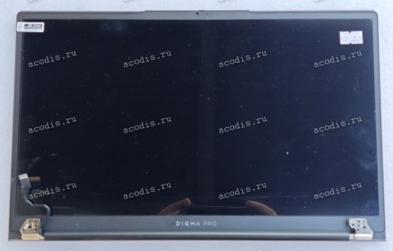 Крышка в сборе Digma Pro Cursus DN15R5-ADXW10, серая 1920x1080 LED new / разбор