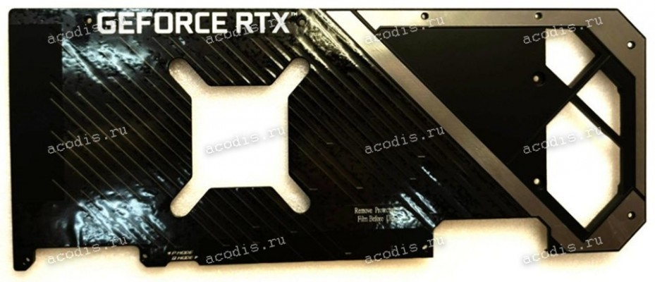 Plate Asus Graphics card GeForce PG142-STRIX-BP_PC (p/n 13071-03662100) PLATE KG/0571-V2322-020F