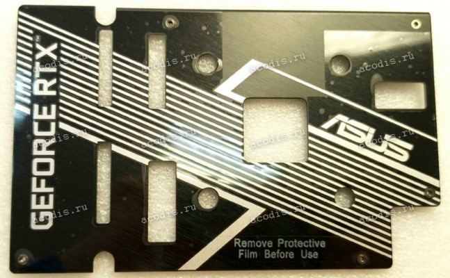 Plate Asus Graphics card GeForce RTX RTX3060_DUAL_MINI _BACK_PLATE (p/n 13071-03720600) PLATE ACMEER/10VP0017-00