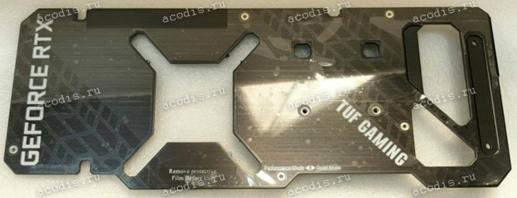 Plate Asus Graphics card GeForce RTX TUF Gaming PG132_SKU10_HS_BACK_PLATE (p/n 13071-03630100) PLATE NTK/1.03.00.0085G
