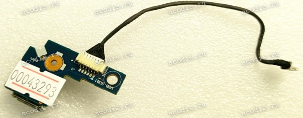 USB Board Samsung NP- R418 R469 R463 (p/n BA92-05505A Rev: MP1.1) & Cable 6 pin