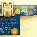 USB & Power Button Board Huawei Matebook D (MRC-W00), D15 (p/n DAH95ATB8B0 REV:B)