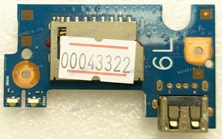 USB & CardReader Board HP 17-BY 17-CA 17-CA0000N0 (p/n 6050A2979801-CARDREADER-A02(A2))