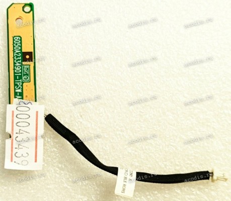 Power Button Board Toshiba Satellite L650D L650 C650D (p/n 6050A2334901) & Cable (p/n 6017B02584010) Power Button Board Toshiba Satellite L650D L650 C650D (p/n 6050A2334901) & Cable (p/n 6017B02584010)