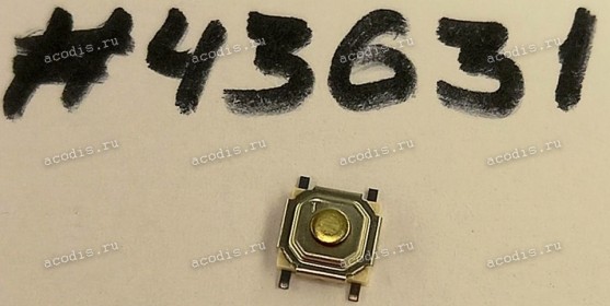 Переключатель TACT SWITCH 6P SMT (Asus p/n: 12009-00020700) ALPS SKQGPBE010