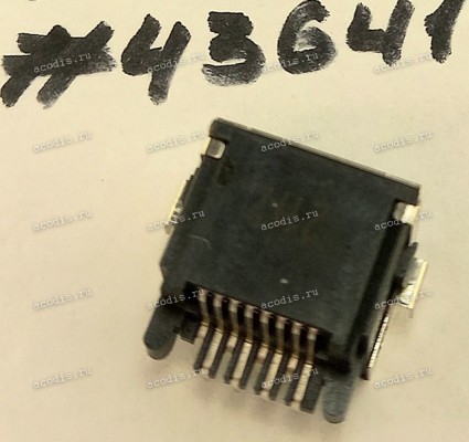 Разъём LAN JACK 8P 6.4H REV SUNK R/A (Asus p/n: 12014-00364800) ALLTOP C102C2-10839-L Разъём LAN JACK 8P 6.4H REV SUNK R/A (Asus p/n: 12014-00364800) ALLTOP C102C2-10839-L