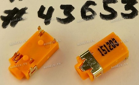 Разъём Audio JACK 6P R/A DIP (Asus p/n: 12014-00142500) SINGATRON 2SJ2428-000231F