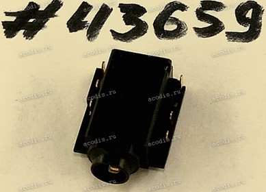 Разъём Audio JACK 6P FR(H5.65) DIP (Asus p/n: 12014-00400900) QCI DFTJ06FRB53