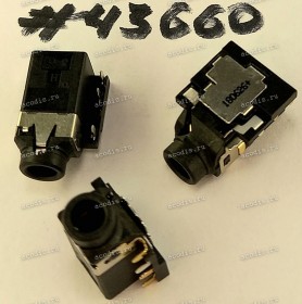 Разъём Audio JACK 6P 3.5 RA DIP (Asus p/n: 12014-00560800) PEGA 1214-01F0000