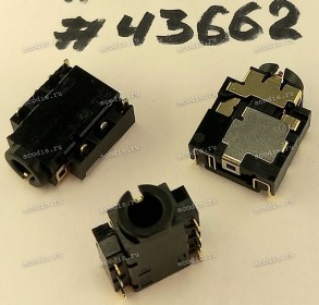 Разъём Audio JACK 6P 1.5CH SUNK R/A (Asus p/n: 12014-00713700) TECHNIK TSH-6026DSR2-105-G-1