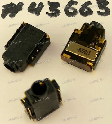 Разъём Audio JACK 6P 1.1CH SUNK R/A (Asus p/n: 12014-00714400) SINGATRON 2SJ3108-089111F Разъём Audio JACK 6P 1.1CH SUNK R/A (Asus p/n: 12014-00714400) SINGATRON 2SJ3108-089111F