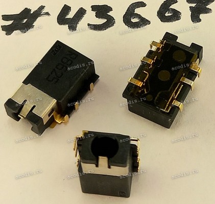 Разъём Audio JACK 6P -1.8CH R/A SUNK (Asus p/n: 12014-00717700) HANGZHOU RIYUE 3F164-00J01