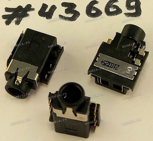 Разъём Audio JACK 6P -0.4CH SUNK R/A (Asus p/n: 12014-00719200) SINGATRON 2SJ3160-008111F