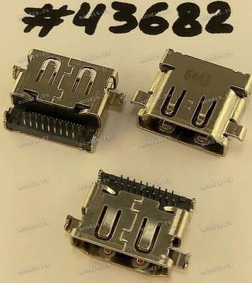 Разъём HDMI CON 19P 0.5 -0.3CH REV (Asus p/n: 12022-00094400) ACON HMRF7-AK120C Разъём HDMI CON 19P 0.5 -0.3CH REV (Asus p/n: 12022-00094400) ACON HMRF7-AK120C