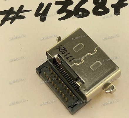 Разъём HDMI CON 19P 0.5 -1.07CH REV (Asus p/n: 12022-00130400) T-CONN 116B-51027-21C