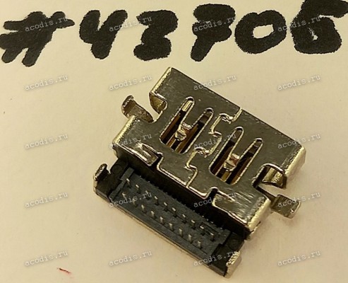 Разъём HDMI CON 19P 0.5 0.6CH SUNK (Asus p/n: 12022-00150000) BYD 12208000-00 Разъём HDMI CON 19P 0.5 0.6CH SUNK (Asus p/n: 12022-00150000) BYD 12208000-00