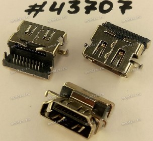 Разъём HDMI CON 19P 0.5 SUNK (Asus p/n: 12022-00160100) HUABEI HQ11900481000