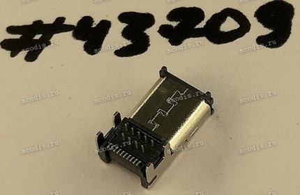 Разъём MICRO HDMI 19P 0.4 2.3CH STD (Asus p/n: 12022-00100400) T-CONN 16-D0340-1A03-0