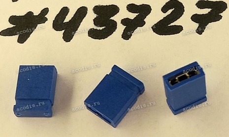Разъём MINI JUMPER CLOSE BLUE (Asus p/n: 12G04400000C) PINREX 200-71-PAGU0A
