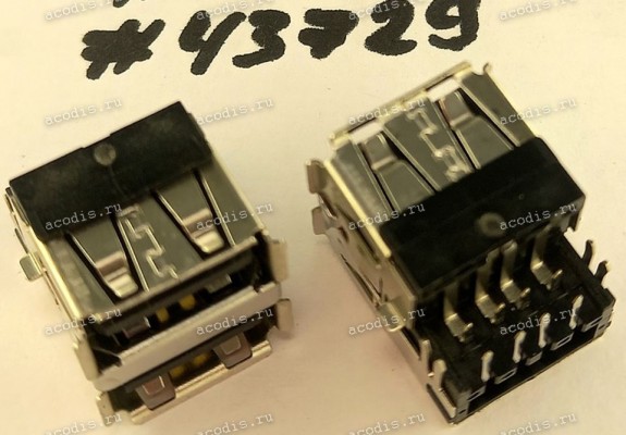 Разъём USB CON 2X4P DUAL R/A F DIP (Asus p/n: 12G13141108E) FOXCONN UB111HC-KBBD2-7F Разъём USB CON 2X4P DUAL R/A F DIP (Asus p/n: 12G13141108E) FOXCONN UB111HC-KBBD2-7F
