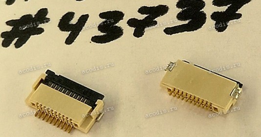 Разъём FFC FPC 10P 0.5MM 1.46H RA SMT (Asus p/n: 12018-00072200) CVILUX CF5010FD0R2-05-NH