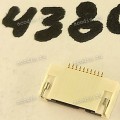 Разъём FFC FPC 10P 0.5 1R FR(P0.5,H1.8) SMT (Asus p/n: 12018-01000800) QCI DFFC10FR102 Разъём FFC FPC 10P 0.5 1R FR(P0.5,H1.8) SMT (Asus p/n: 12018-01000800) QCI DFFC10FR102