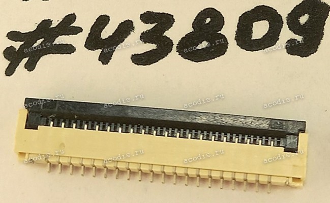 Разъём FFC FPC 20P 1.0 2H R/A SMT (Asus p/n: 12018-01010100) BYD 12094014-00 Разъём FFC FPC 20P 1.0 2H R/A SMT (Asus p/n: 12018-01010100) BYD 12094014-00