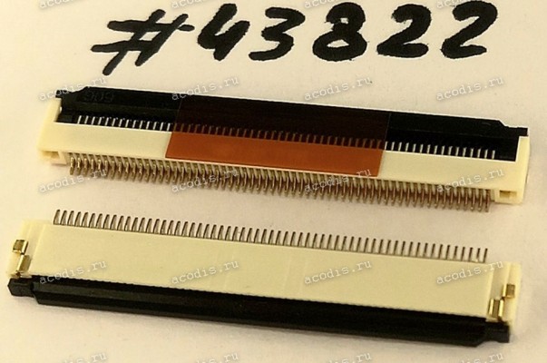 Разъём FFC FPC 60P 0.5mm EASY ON R/A (Asus p/n: 12G183406001) ACES 88511-6041 Разъём FFC FPC 60P 0.5mm EASY ON R/A (Asus p/n: 12G183406001) ACES 88511-6041