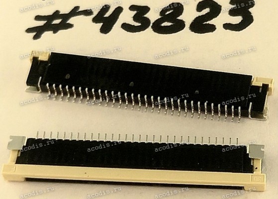 Разъём FFC FPC 30P 0.8MM,R/A(T),SMT (Asus p/n: 12G18B003000) ACES 50565-0300N-001 Разъём FFC FPC 30P 0.8MM,R/A(T),SMT (Asus p/n: 12G18B003000) ACES 50565-0300N-001