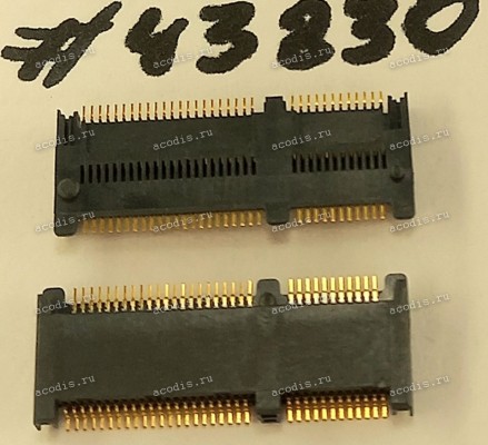 Разъём M2 NGFF KEY-E 75P 0.5MM 2.15H SMT (Asus p/n: 12003-00071300) KYOCERA 246411067101894E Разъём M2 NGFF KEY-E 75P 0.5MM 2.15H SMT (Asus p/n: 12003-00071300) KYOCERA 246411067101894E