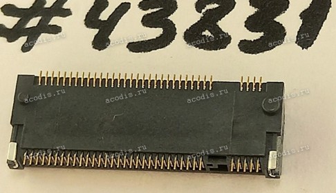Разъём M2 NGFF KEY-M 75P,3.0H SMT (Asus p/n: 12003-00072200) ARGOSY NASM0-S6701-TSH4A