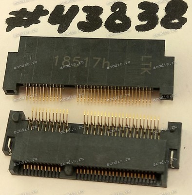 Разъём M2 NGFF KEY-E 75P 0.5 2.15H SUNK (Asus p/n: 12003-00161400) ARGOSY NASE0-M6701-TS21A Разъём M2 NGFF KEY-E 75P 0.5 2.15H SUNK (Asus p/n: 12003-00161400) ARGOSY NASE0-M6701-TS21A