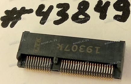 Разъём M2 NGFF KEY-E 75P 0.5 3H SMT (Asus p/n: 12003-00270600) HUABEI HQ119A0027000