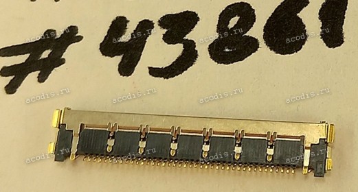 Разъём WtoB CON 40P 0.4 1.0H R/A SMT (Asus p/n: 12017-00130300) I-PEX 20525-240E-02
