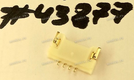 Разъём WtoB CON 4P 1.25 1.85H SMT (Asus p/n: 12017-01020100) BYD 12103625-00