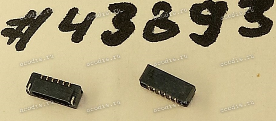 Разъём WtoB CON 6P 0.6mm R/A SMT (Asus p/n: 12G171230062) ACES 50376-00601-001 Разъём WtoB CON 6P 0.6mm R/A SMT (Asus p/n: 12G171230062) ACES 50376-00601-001