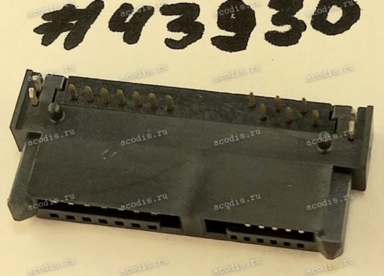 Разъём SATA CON 13P R/A 2.1CH REV DIP (Asus p/n: 12015-00044800) SANTA 202102-2 Разъём SATA CON 13P R/A 2.1CH REV DIP (Asus p/n: 12015-00044800) SANTA 202102-2