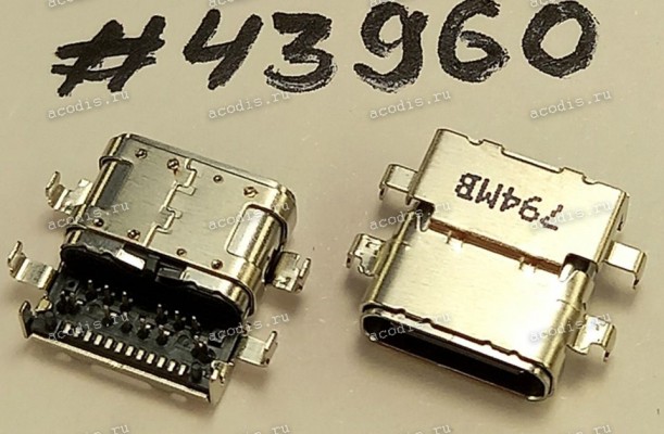 Разъём USB3.1 CON TYPE C 24P -0.5CH SUNK (Asus p/n: 12013-00170900) FOXCONN UT11123-1A50A-7H Разъём USB3.1 CON TYPE C 24P -0.5CH SUNK (Asus p/n: 12013-00170900) FOXCONN UT11123-1A50A-7H