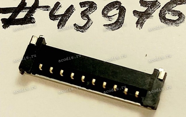 Разъём BATT CON 10P 1.5 2.3H R/A WTB (Asus p/n: 12020-00310000) TARNG YU TU1513WNV-100201J16 Разъём BATT CON 10P 1.5 2.3H R/A WTB (Asus p/n: 12020-00310000) TARNG YU TU1513WNV-100201J16