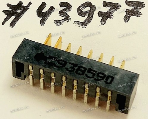 Разъём BATT CON 8P 1R MR(P2.0,H4.95) (Asus p/n: 12020-00330100) QCI DFAD08MR111 Разъём BATT CON 8P 1R MR(P2.0,H4.95) (Asus p/n: 12020-00330100) QCI DFAD08MR111