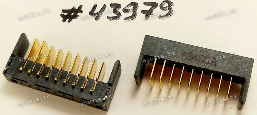 Разъём BATT CON 9P 2.0MM M R/A DIP (Asus p/n: 12G20001094R)