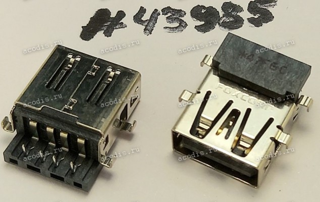 Разъём USB2.0 CON 4P -2.2CH REV SUNK (Asus p/n: 12012-00060300) Разъём USB2.0 CON 4P -2.2CH REV SUNK (Asus p/n: 12012-00060300)