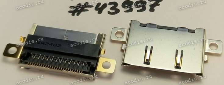 Разъём DOCKING CON 50P 0.65MM,F,SMT (Asus p/n: 12019-00050000)