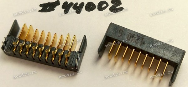 Разъём BATT CON 9P,2.0MM,M,R/A,DIP (Asus p/n: 12020-00020600)