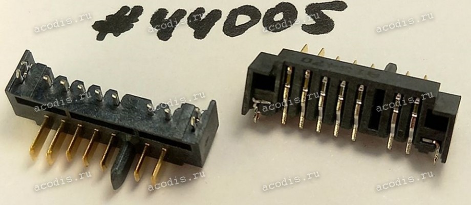 Разъём BATT CON 7P 6.7H,M,R/A,DIP (Asus p/n: 12020-00060200)