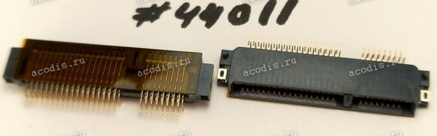 Разъём MINI PCI-E 52P 0.8MM 3.5H REV (Asus p/n: 12003-00023700) ACES 51740-0524W-001