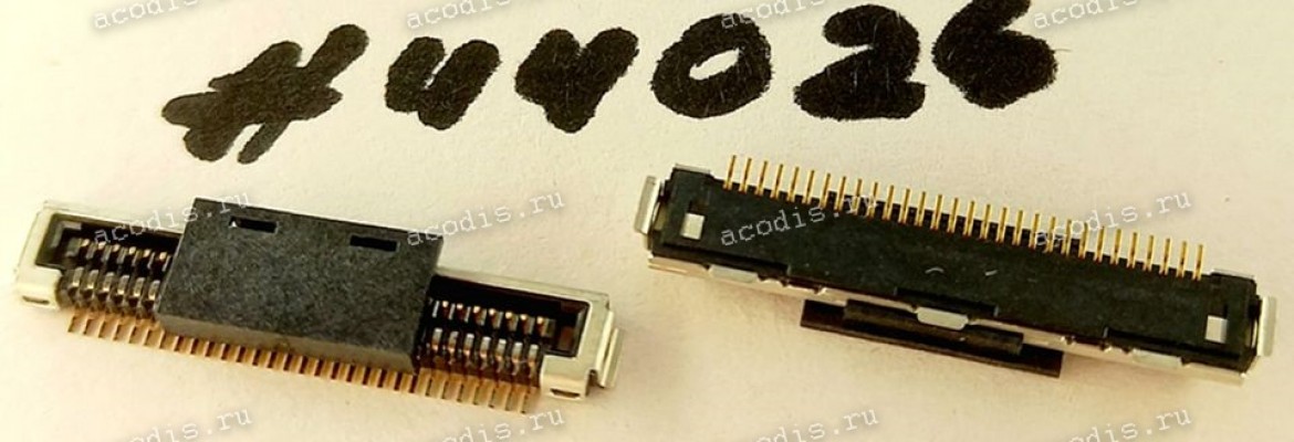 Разъём WtoB CON 30P 0.5MM 1.4H S/T LVDS (Asus p/n: 12017-00140000) Разъём WtoB CON 30P 0.5MM 1.4H S/T LVDS (Asus p/n: 12017-00140000)
